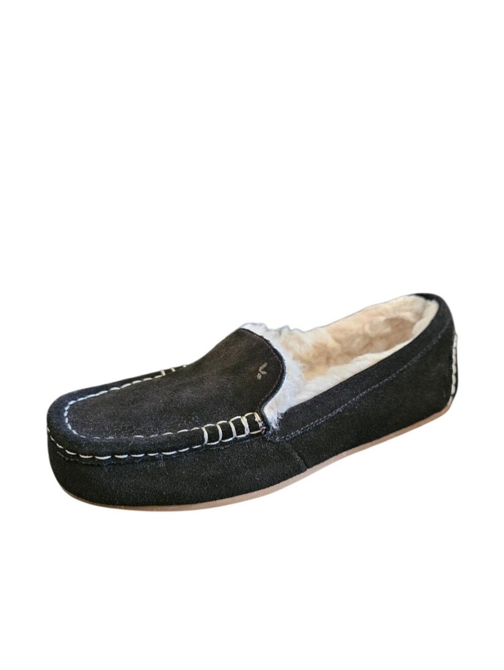 Koolaburra by UGG Lezly Women's Black Suede Moccasin Slipper Size 6